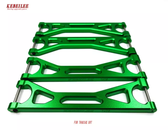 KEBEILEE CNC 7075#Aluminum Upper Suspension Arms for TRAXXAS XRT 1/6