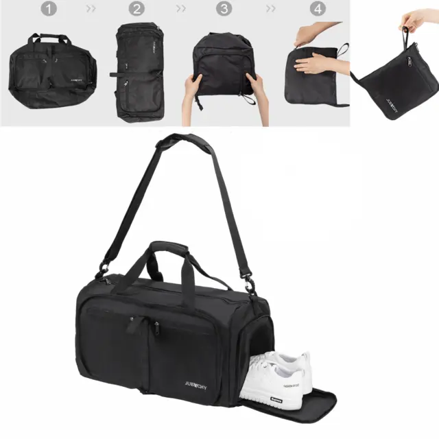 Nylon Canvas Duffle Gym Bag Sports Travel Luggage Handbag Tote Shoulder Bag USA