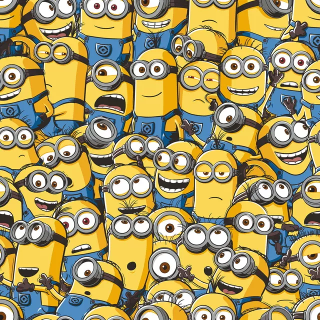 Despicable Me Sea of Minions 10m Wallpaper Kids Bedroom Minion Army