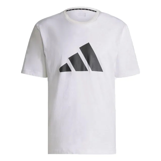 Adidas Gr4111 .White T-Shirt Future Icons Logo Graphic Tee