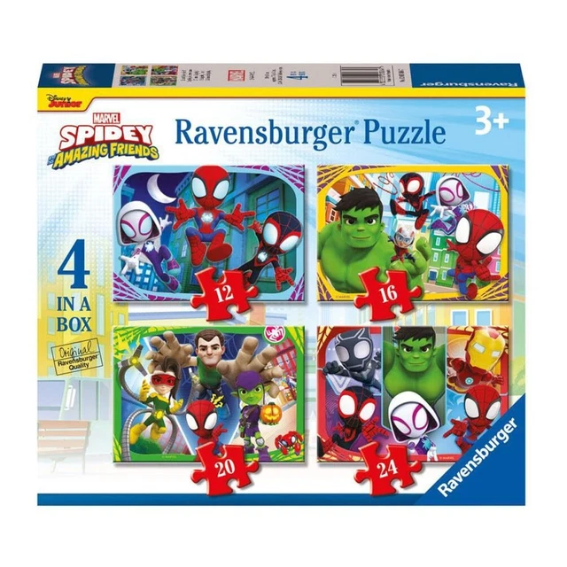 Ravensburger - Marvel Spidey and Friends, Gioco da Tavolo