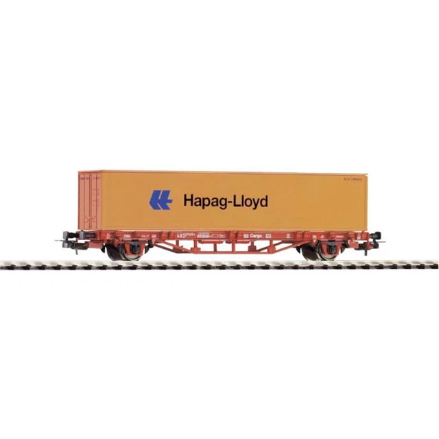 PIKO WAGON BÂCHÉ court rouge DB CARGO 54390 (n°1bis) EUR 35 PIKO WAGON BÂCHÉ court rouge DB CARGO 54390 (n°1bis) EUR 35