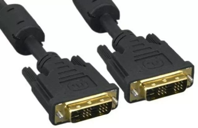 2m cable DVI digital 18+1 pin Single Link DVI-D Male to Male 28 AWG
