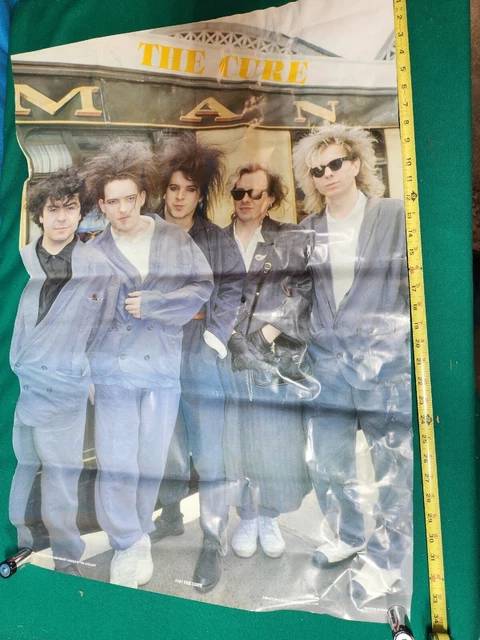 Vintage The Cure Poster Vintage The Cure Poster