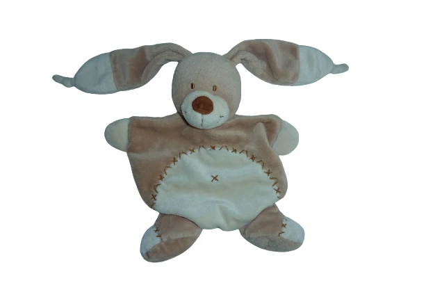 Doudou lapin plat comme neuf Nicotoy Simba Dickie