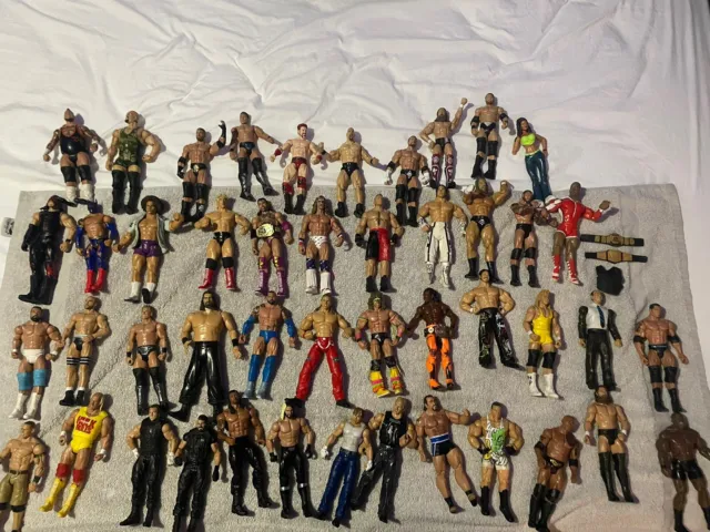 wwe action figures lot Used