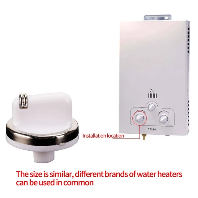 Pulsante universale durevole regolazione temperatura acqua accessori valvola di accensione/spegnimento