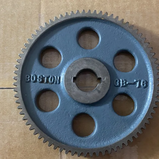 Boston Gear Gb-76 Cast Iron Change Gear Free Shipping