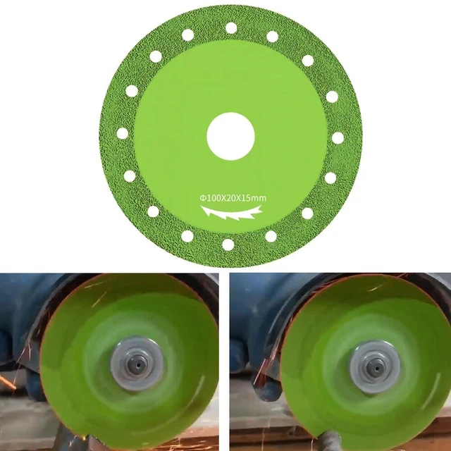 1 pieza disco de corte 100 mm diámetro 20 mm eje para hierro angular duradero alta calidad