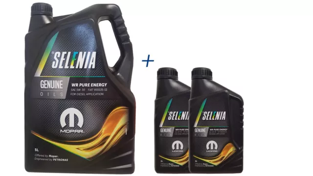 Selenia WR Pure Energy  5W-30 FIAT 9.55535-S1 ACEA C2 1x5+2x1 Liter