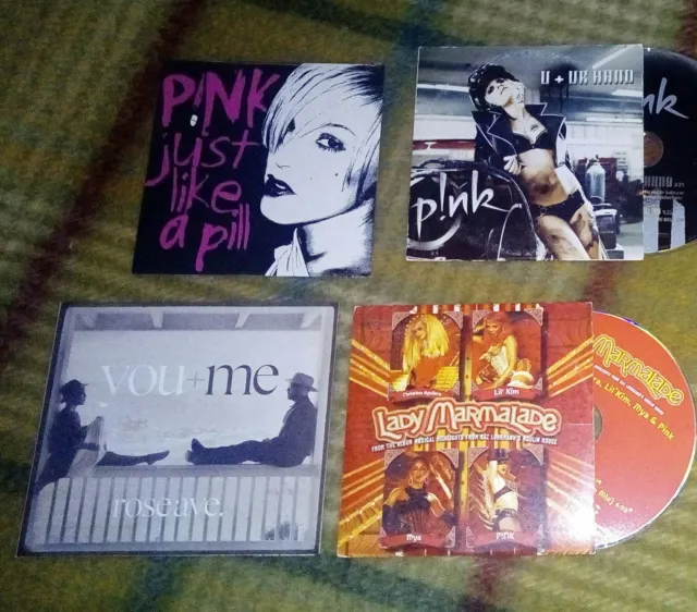 Pink promo lot cd and albums p!nk beautiful trauma what about us leave me