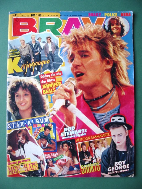 Bravo Heft 41/1983 Limahl / Black Sabbath / Kiss / Geschenk für 40. Geburtstag