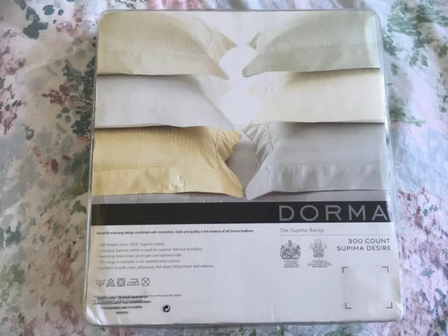 NEW KING SIZE flat sheet olive color cotton by DORMA $19.99 - PicClick