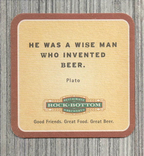 Beer Coaster-Rock Bottom Restaurant & Brewery-6237
