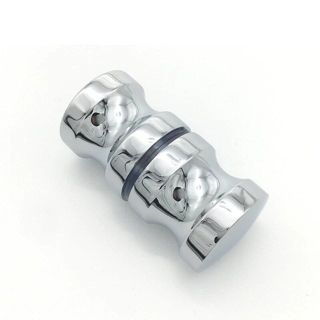 Aluminum Alloy Door Single Glass Door Knob Bathroom Shower Cabinet HandleB-wf