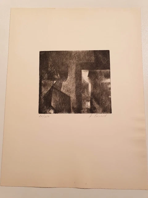 HERIBERT LOSERT - Der Spiegel - Puntasecca Originale Numerata Firmata 20/650
