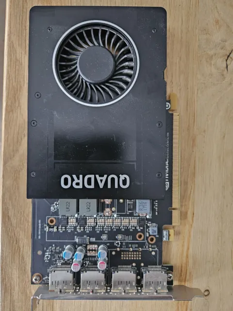 NVIDIA Quadro P2000 Grafikkarte 5 GB GDDR5 4x DisplayPort PCI-E