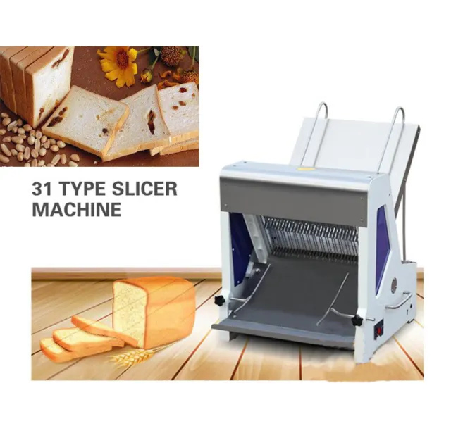 VEVOR Commercial Heavy Duty Automatic Electric Bread Slicer