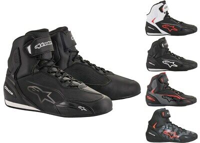 12,5 Chaussures de Moto Été Court Noir Alpinestars Alpinestars Faster-3 Gr 