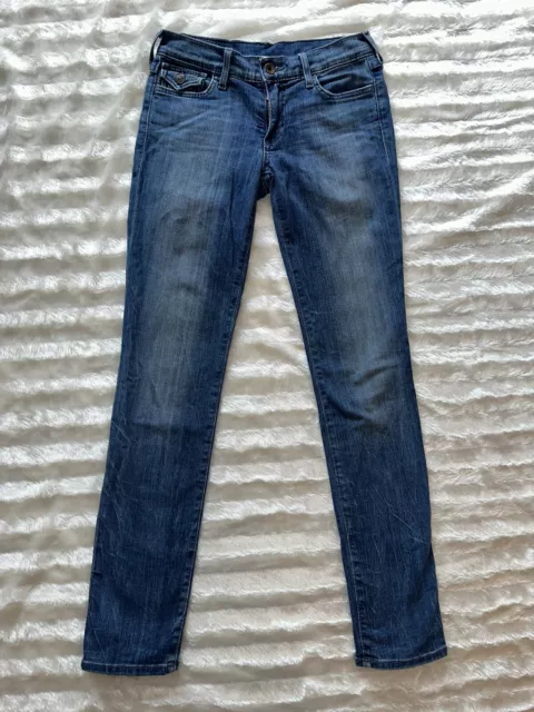 True Religion Womens Jeans  Stretch Skinny leg Sz 24