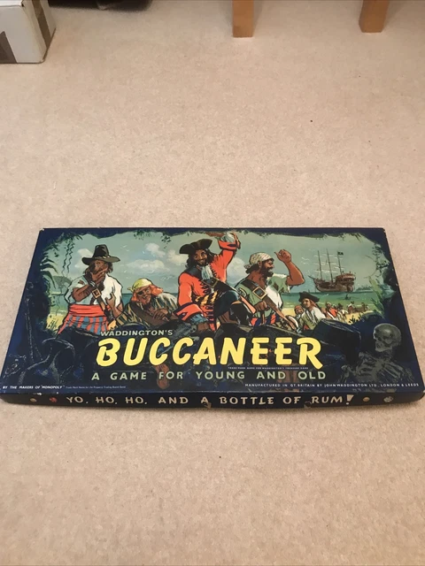 VINTAGE WADDINGTON'S BUCCANEER Board Game Super Condition £62.95 ...