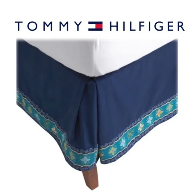 Tommy Hilfiger DHARMA Queen Bed Skirt Discontinued Pattern from 2001