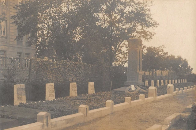 Cpa War Soldier Grave Photo Card May Be Dourdan Or Around 91