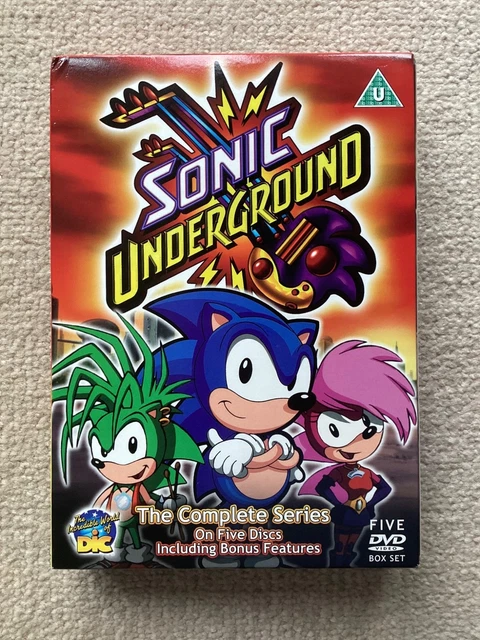 SONIC UNDERGROUND - The Complete Series DVD Boxset £26.68 - PicClick UK