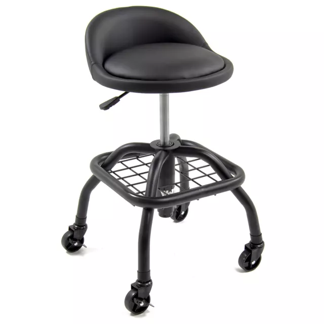 Wolf Swivel Stool 510 Garage Workshop Chair Rolling Seat with Wheels