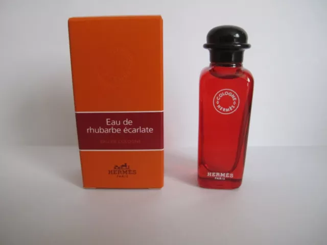 Miniature Hermes  "" Eau De Rhubarbe Ecarlate  ""