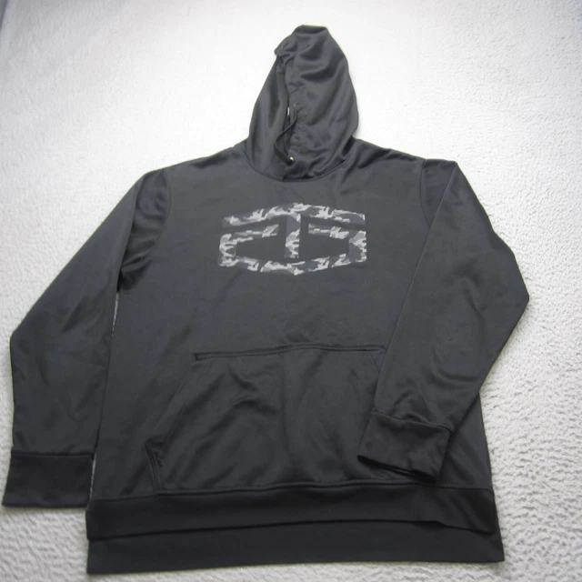 Tapout Sweater Mens Medium Black Camo Hoodie Pullover MMA UFC Fighting