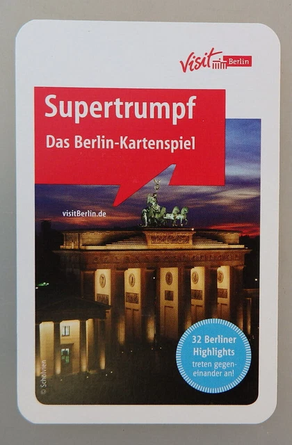Das Berlin-Kartenspiel - 32 Berliner Highligts 2011 - UNBESPIELT (89254)