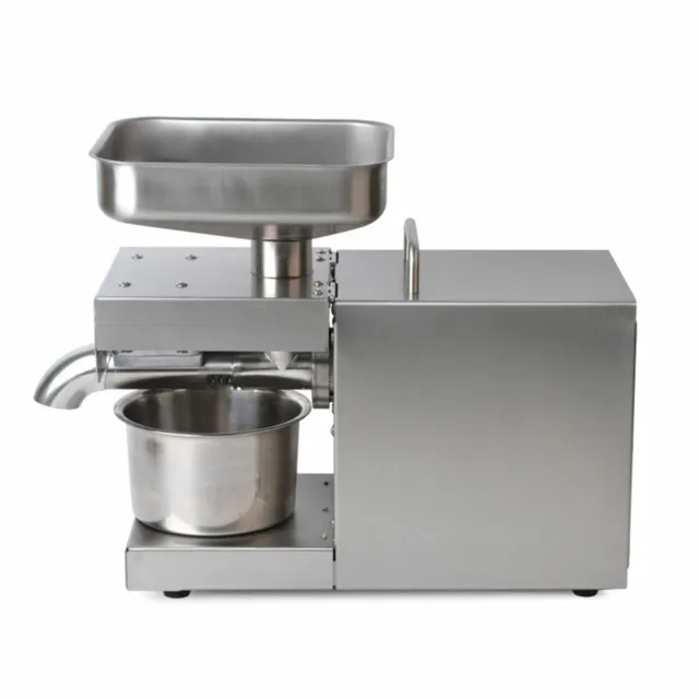 Commercial Automatic Oil Press Machine Cold & Hot Oil Extractor 110V 600W