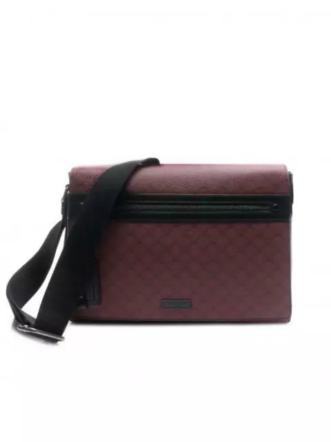 messenger TRUSSARDI monogram architettonico borsa messanger in crespo Red/Black