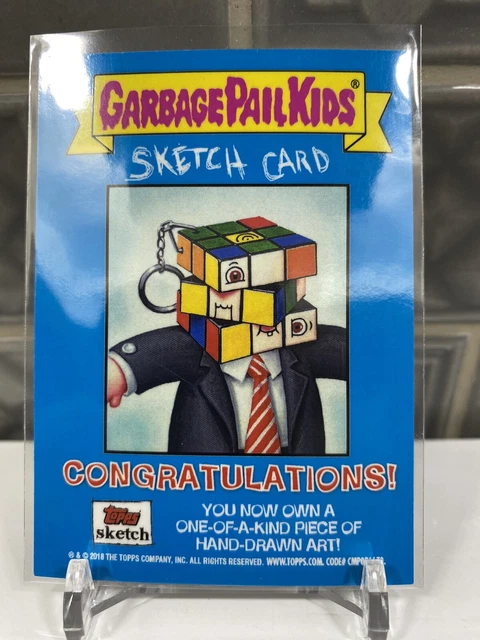 Garbage Pail Kids 1/1 Official Topps Sketch