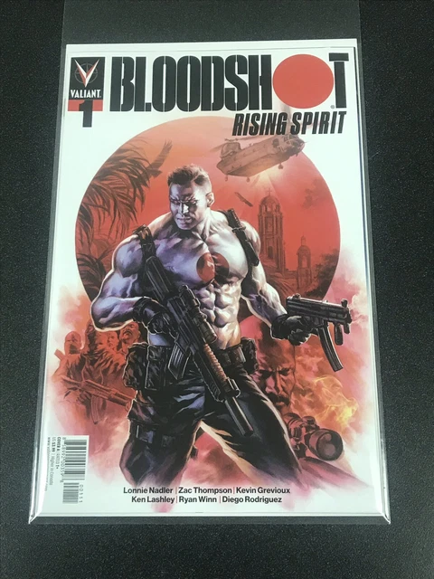 Valiant Comics Bloodshot Rising Spirit #1 A Cover 2018 CASE FRESH 1st Print NM