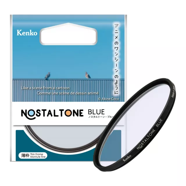 Kenko Weichfilter Nostalm Taltone/Blau 72 mm weicher Effekt/Farbeffekt hergestellt