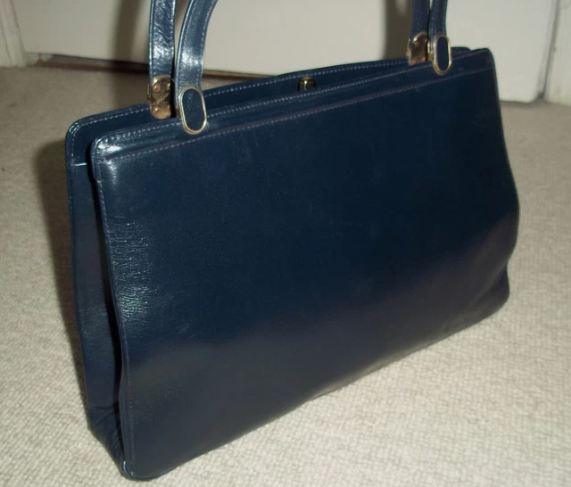 PICARD 1074394 ANTIQUE Blue Ladies Crossbody Shoulder Bag Druckkknopf  16x17x5cm £37.36 - PicClick UK