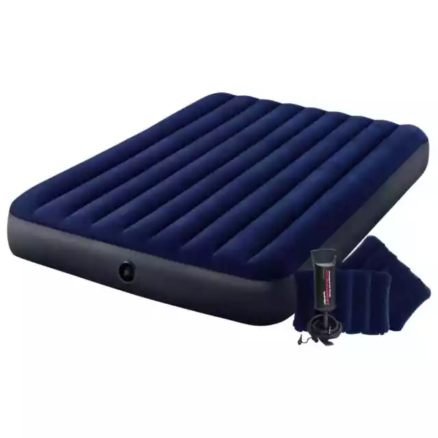 Matelas gonflable Intex Ultra Plush Headboard Queen 2 personnes 64448ND