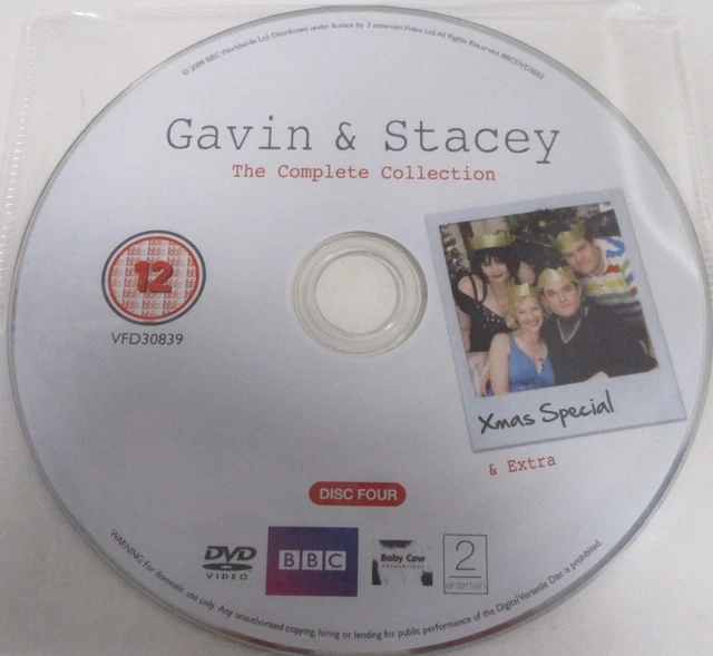 GAVIN AND STACEY - The Complete Collection - Disc 4 (DVD) (2009) James ...