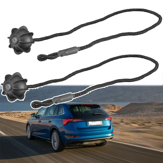 2Pcs For Skoda Scala Car Rear Parcel Shelf String Cord Tonneau Cover Straps Cord