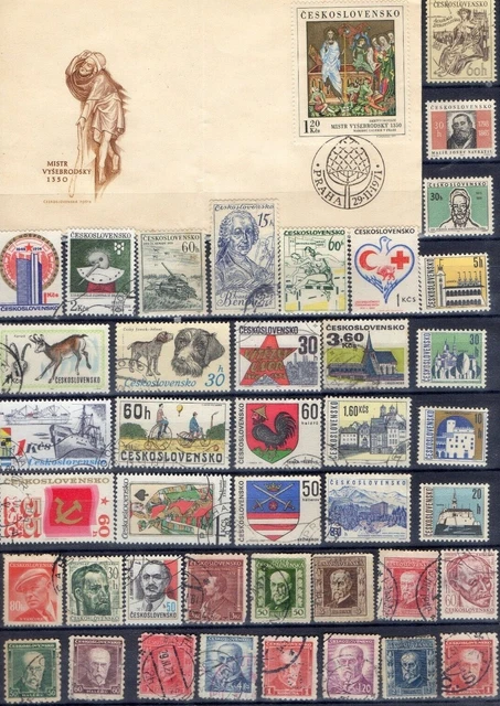 TCHECOSLOVAQUIE ! LOT de Timbres anciens depuis 1919 ! NEUFS
