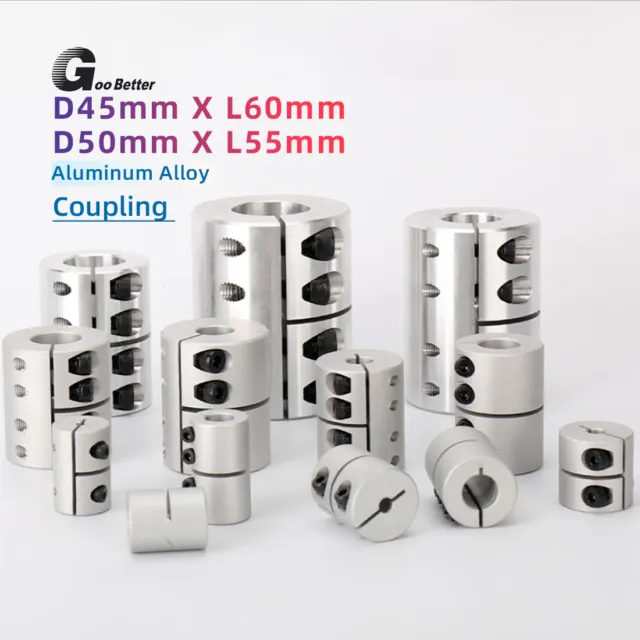 Aluminum Alloy CNC Coupling Rigid Clamp Jaw Coupler Motor Shaft Joint Connector