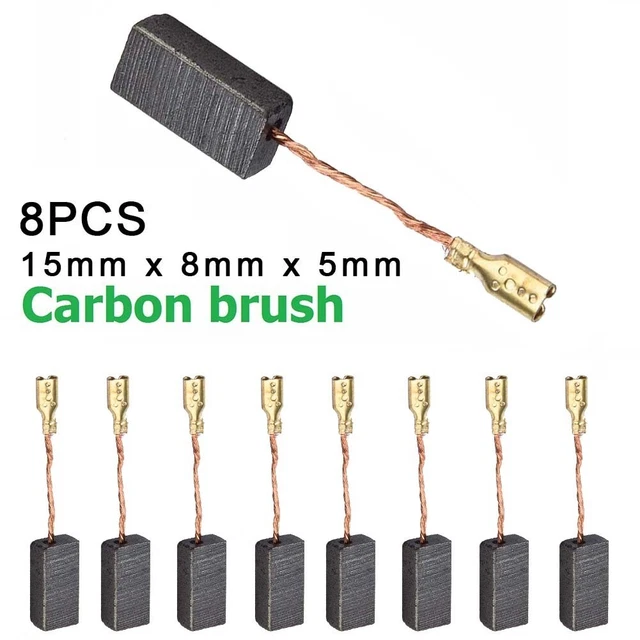 8 Motor-Kohlebürsten Pour Bosch Meuleuse D'Angle 15mmx8mmx5mm Outil Électrique