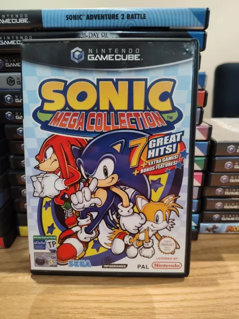 Nintendo GameCube Sonic Adventure DX & 2 Battle & Heroes & Mega