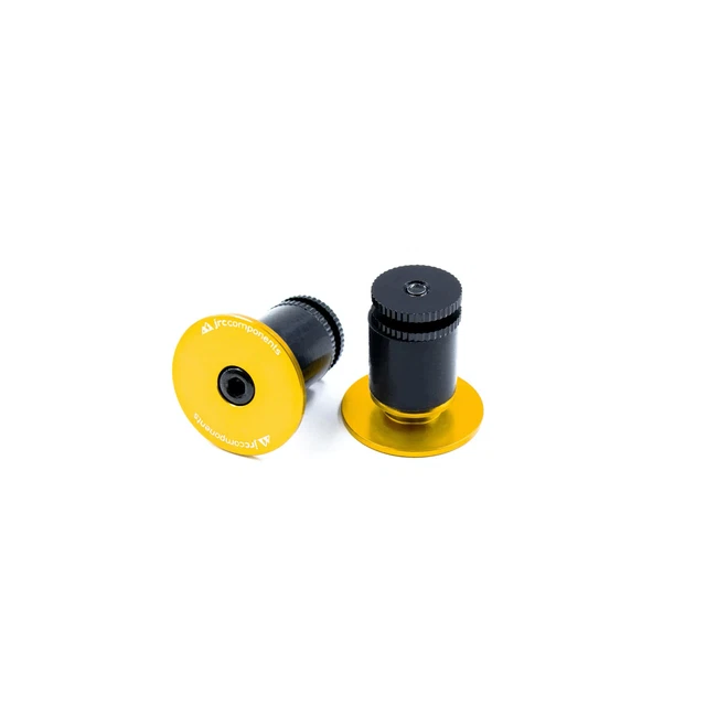JRC Aluminium Handlebar End Plug - Gold
