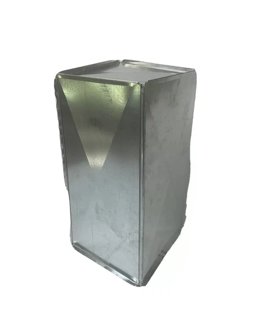 SUPPLY AIR DUCT PLENUM  16 x 19 X 46  LONG GALVANIZED STEEL 26 GAUGE