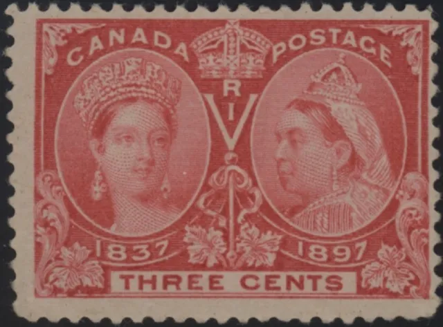 Canada Queen Victoria Jubilee Issue 3c carmine stamp SG 126 mint