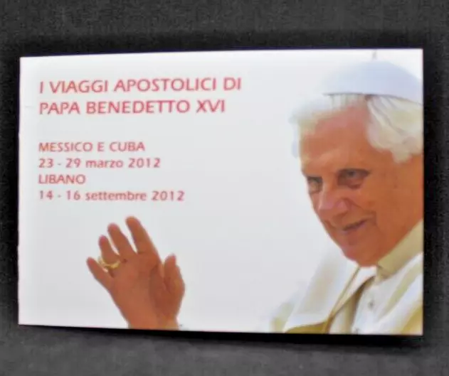 Vaticano 2013 I viaggi di Papa Benedetto Libretto nuovo MNH** (C.SI)