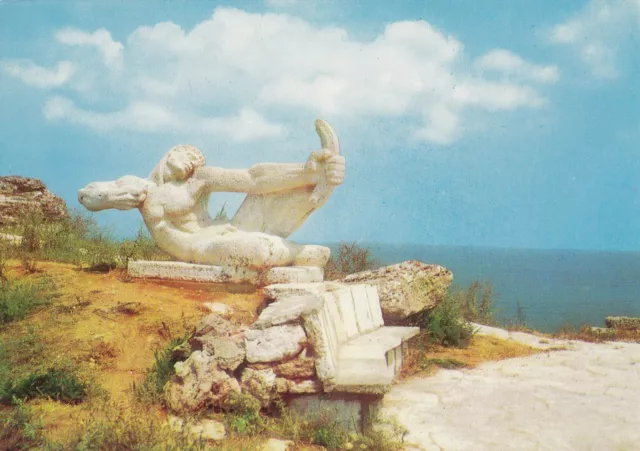 Alte Postkarte - Kap Kaliakra -"Der letzte Schütze"
